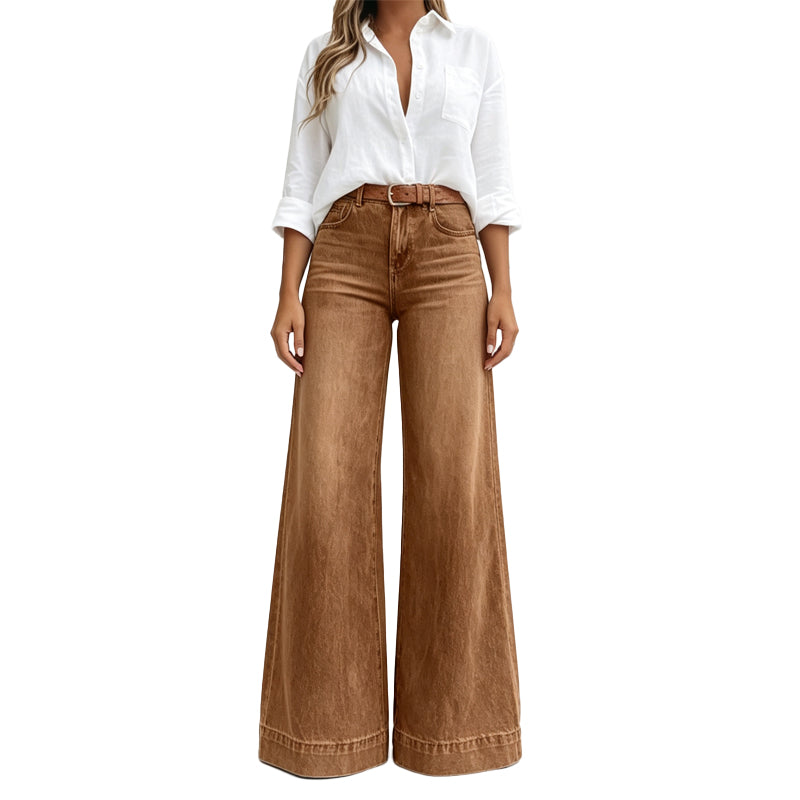 Lucia | Wide Leg Jeans with Lengthening Effect